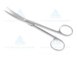 Tesoura Romba/Fina Curva 15cm Abc