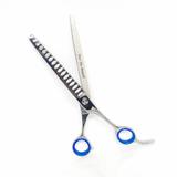 Tesoura Tubarão 8.5 Dente Largo Prata BSZ