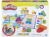 Texturas e Ferramentas Play-Doh Moldar e Aprender - Hasbro