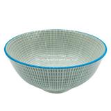 Tigela Bowl De Porcelana Mix Azul Salada Cereal Sopa Caldo - Goldenhome