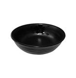 Tigela de melamina redonda japonesa ondulada black kanpai 13cm de ø - Rio chens/util goods