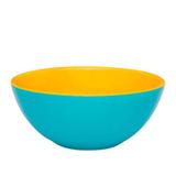 Tigela de porcelana amarelo/verde 600 ml - Goldenhome