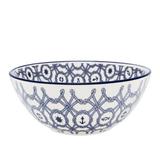 Tigela de porcelana Nautico 600 ml - Goldenhome