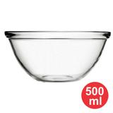 Tigela de Preparo (Bowl) de Vidro Temperado Transparente 500ml 6419 Sempre Nadir