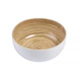 Tigela em Madeira 11cmx30cm Vênus Victrix Branco