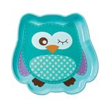 Tigela Infantil Zoo Girotondo Baby Coruja Azul - RK024
