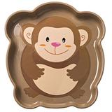 Tigela Infantil Zoo Girotondo Baby Macaco Marrom - RK024