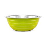 Tigela Inox Color Mixing Bowl Verde - 28cm - Gourmet mix