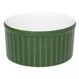 Tigela Pote Ramequin de Porcelana 180ml Verde Oxford