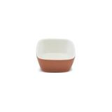 Tigela quadrada de cerâmica mondoceram glamour 100ml- cobre - Mondoceram gourmet