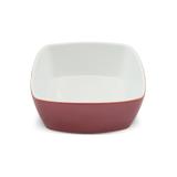 Tigela quadrada de cerâmica mondoceram glamour 400ml- rose gold - Mondoceram gourmet