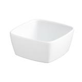 Tigela quadrada de cerâmica mondoceram gourmet 200ml- branco