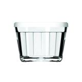 Tigela Redonda de Vidro 150 ml Com Tampa Colorida Nadir Figueiredo Americano 4210