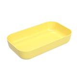 Tigela Retangular 2,8 L Essential Amarelo - Coza - Brinox