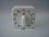 Timer De Cozinha Regressivo Branco Quadrado - Marca