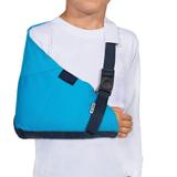 Tipoia Estabilizadora Estofada Bilateral Infantil Velpeau Azul - Mercur