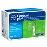 Tiras Contour Plus 100 Unidades