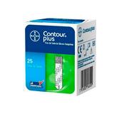 Tiras Contour Plus 25 Unidades