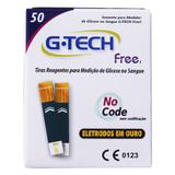 Tiras reagentes g-tech free c/50un