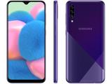 Smartphone Samsung Galaxy A30s 64GB Violeta 4G - 4GB RAM Tela 6,4” Câm. Tripla + Câm. Selfie 16MP