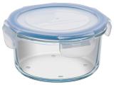 Pote de Vidro Hermético Redondo com Tampa - 420ml Brinox LockStock 0212/300