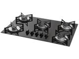 Cooktop 5 Bocas Suggar FG5005VP à Gás GLP - Acendimento Superautomático