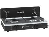 Fogão 2 Bocas Venax Flamalar Vetrô 7494 - Preto