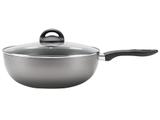 Panela Wok Brinox Antiaderente 4,1L 28cm com Tampa - Chilli 7014/175