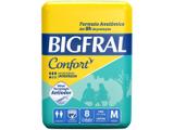 Fralda Geriatrica Bigfral Confort M - 8 Unidades