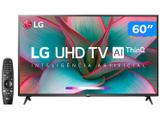 Smart TV 4K LED 60” LG 60UN7310PSA Wi-Fi Bluetooth - HDR Inteligência Artificial 3 HDMI 2 USB