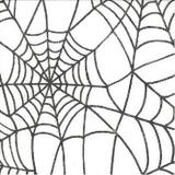 Tnt estampado teia de aranha branca - Supper