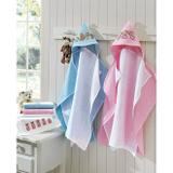 Toalha de Banho com Capuz e Fralda Para Bordar Baby Love Branco Döhler