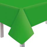 Toalha de Mesa Descartável Convidados Verde Lisa Festa Brasil 05 unidades Cromus - Festabox