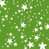 Toalha de Mesa Descartável Estrela Verde Claro 10 unidades Plaspet - Festabox