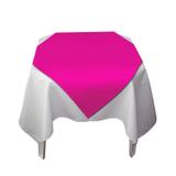 Toalha de Mesa Descartável Lisa Rosa Pink 10 unidades Camp Festas