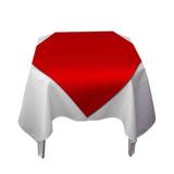 Toalha de Mesa Descartável Lisa Vermelha 10 unidades - Festabox