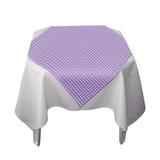 Toalha de Mesa Descartável Poá Lilás 10 unidades - Festabox