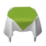Toalha de Mesa Descartável Poá Verde Claro 10 unidades - Festabox