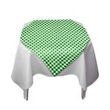 Toalha de Mesa Descartável Quadriculada Verde 10 unidades - Festabox