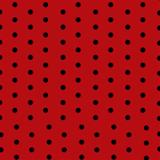 Toalha de Mesa Descartável Vermelho Poá Preto 10 unidades Plaspet - Festabox