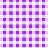 Toalha de Mesa Descartável Xadrez Roxo 10 unidades Plaspet - Festabox