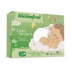 Toalha fralda luxo lisa com 3 peças - Incomfral