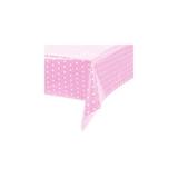 Toalha Perolizada Rosa Poá Branco 78cm c/ 10 unds - Camp festas