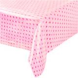 Toalha Perolizada Rosa Poá Vermelho 78cm c/ 10 unds - Camp festas