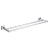 Toalheiro Barra Duplo Deca Quadratta 2042 C83 Cromado