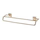 Toalheiro Cobre Rosé Gold Duplo 45cm Fixação Parafuso - Future