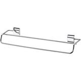 Toalheiro Duplo 45cm Médio Porta Toalhas De Banho Banheiro Inox - Future