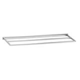 Toalheiro duplo 600mm join inox polido - Formi