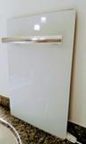 Toalheiro mini com puxador tubular branco 340x500mm 127v - Di vetro