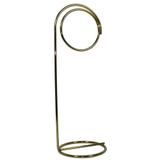 Toalheiro Porta Toalha de Rosto Arco Dourado Banheiro Lavabo - Hara